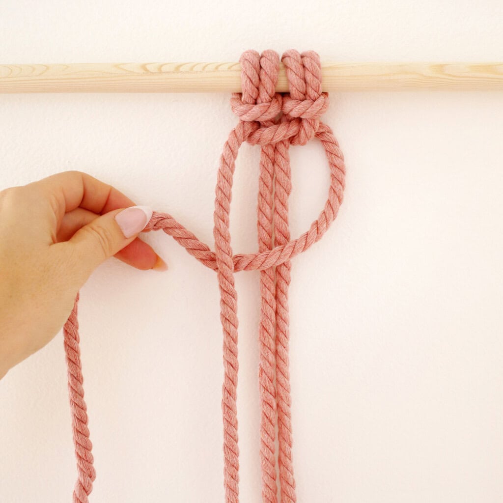 square knot macrame